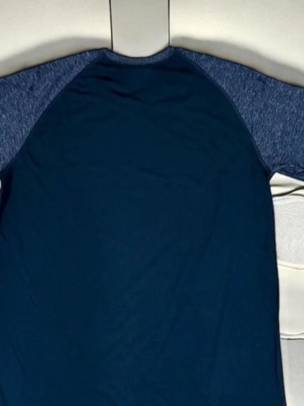 Men's Navy Raglan Short Sleeve Tee